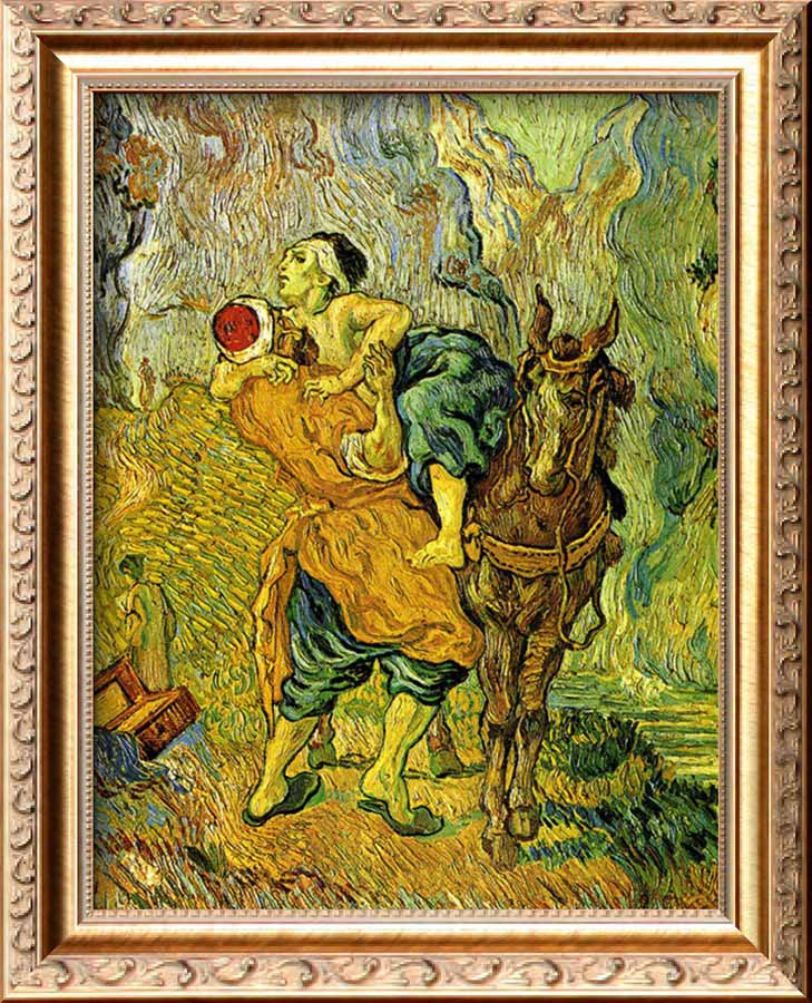 The Good Samaritan - Van Gogh Painting On Canvas